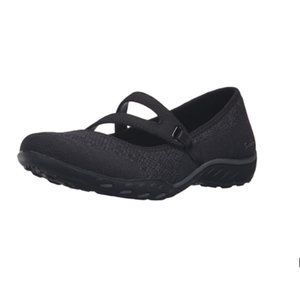 Sketchers Sport Breathe Easy Mary Jane Charcoal, 9